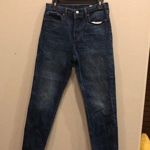 Levi’s Wedgie Style Cropped Jeans